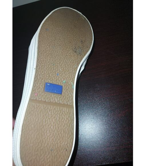 Keds x Kate Spade Women's Sneakers 7M Triple Decker Metallic Glitter Flower - Picture 14 of 16